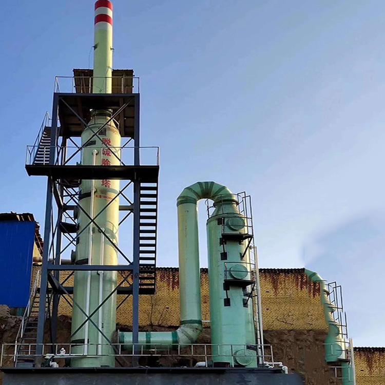 玻璃鋼噴淋塔設備適用于哪些行業做廢氣處理?